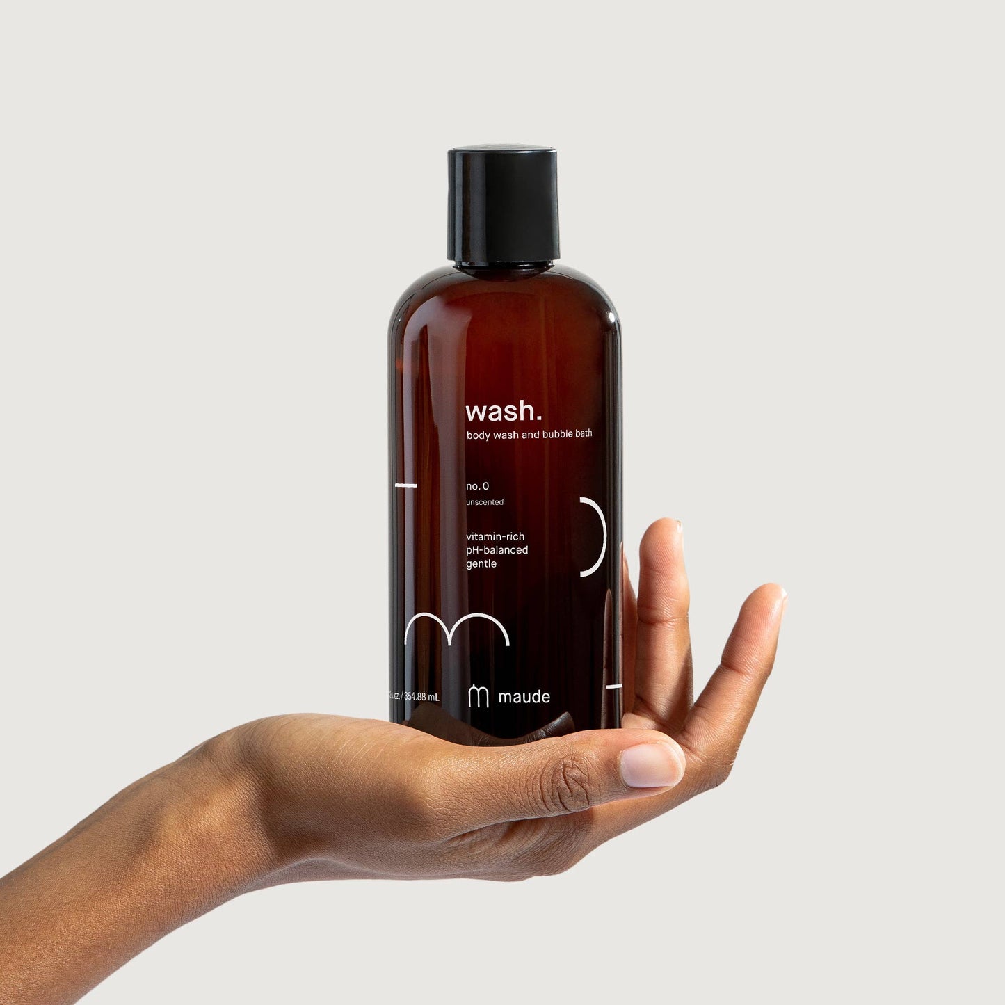 Wash no. 0, body soap, fragrance-free, gifts, 12fl.oz.