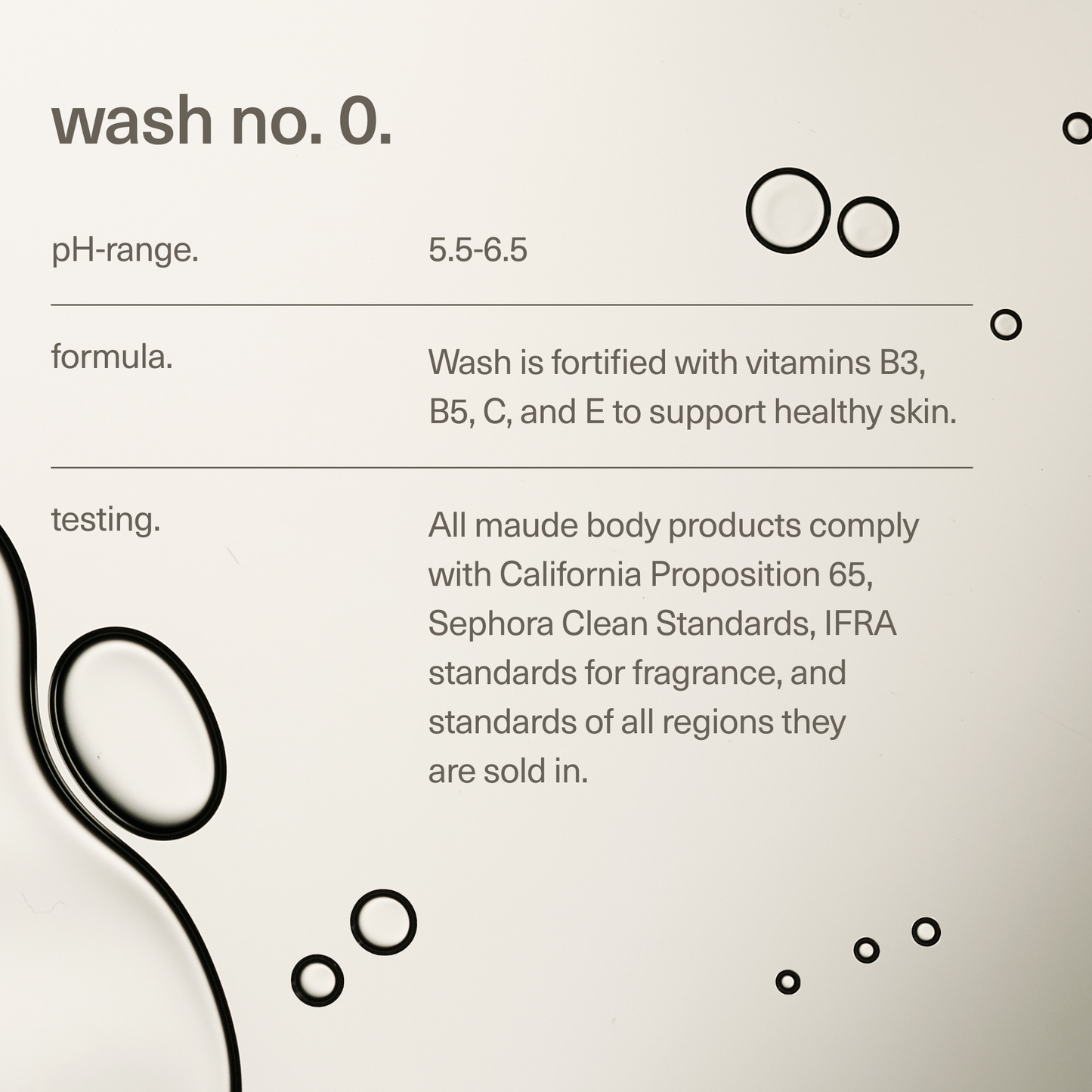 Wash no. 0, body soap, fragrance-free, gifts, 12fl.oz.
